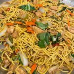 Chicken Chow Mien With Vegetables