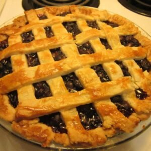Blueberry pie