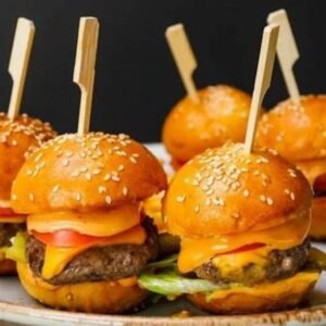 Beef hamburger sliders